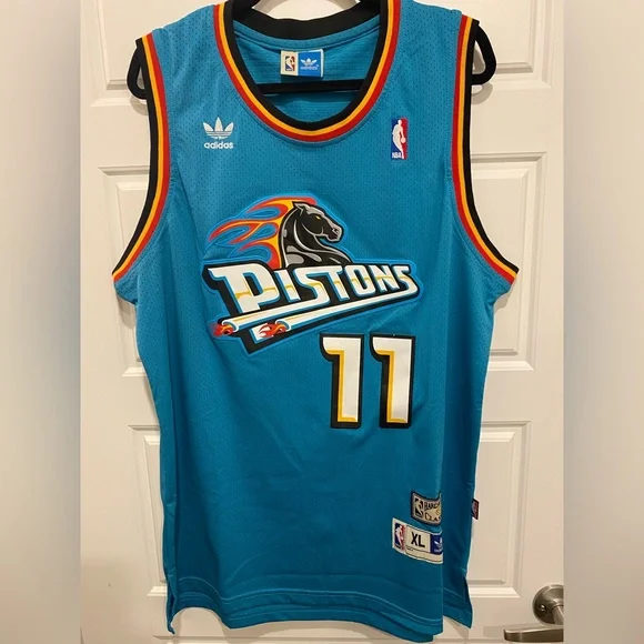Nike Isiah Thomas Pistons Throwback Jersey Vintage Nike Mitchell
